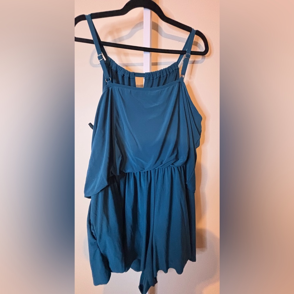 Teal One-Piece Swimsuit
